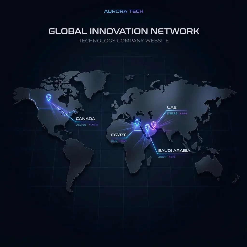 Global Branches Map