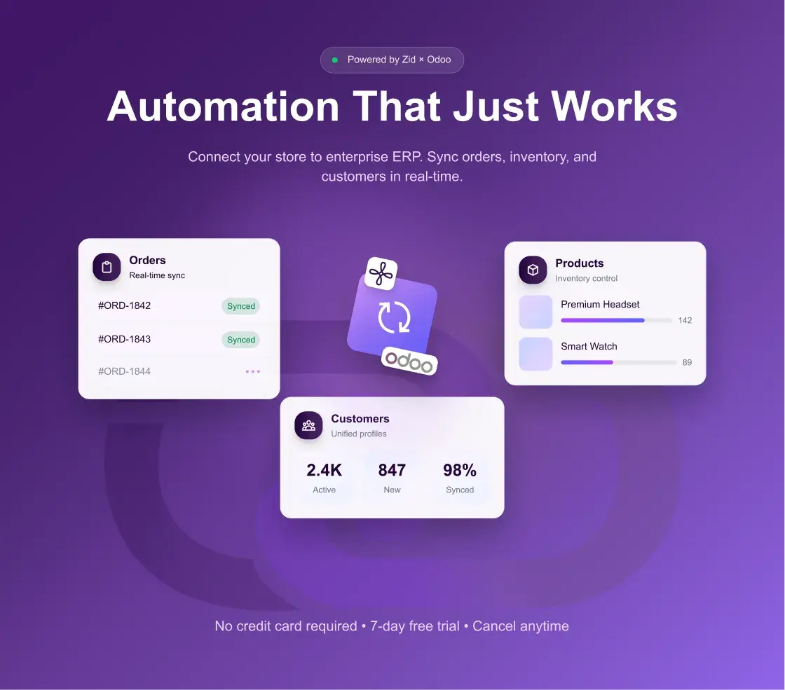 Zid Odoo Connector